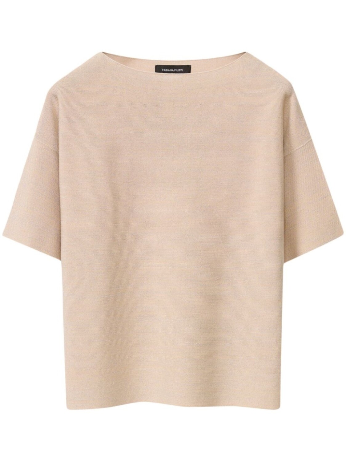 Fabiana Filippi футболка с люрексом, розовый
Fabiana Filippi футболка с люрексом, розовый