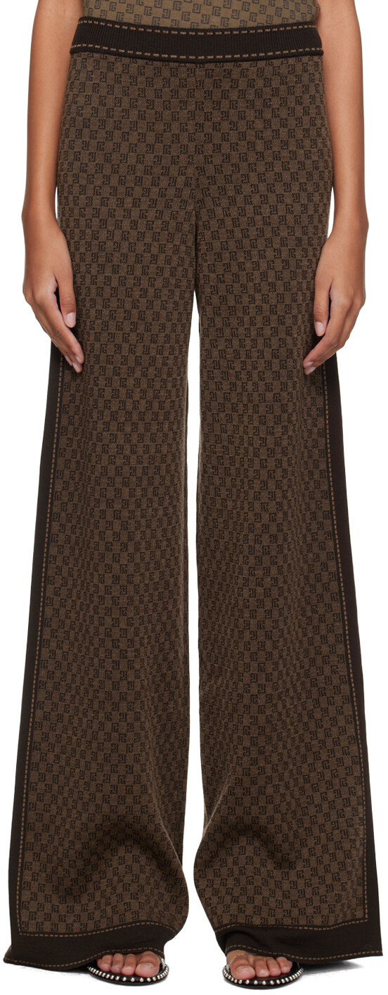 Balmain Коричневые мини-брюки для отдыха с монограммой, Коричневый, Balmain Коричневые мини-брюки для отдыха с монограммой
Balmain Коричневые мини-брюки для отдыха с монограммой, Коричневый, Balmain Коричневые мини-брюки для отдыха с монограммой