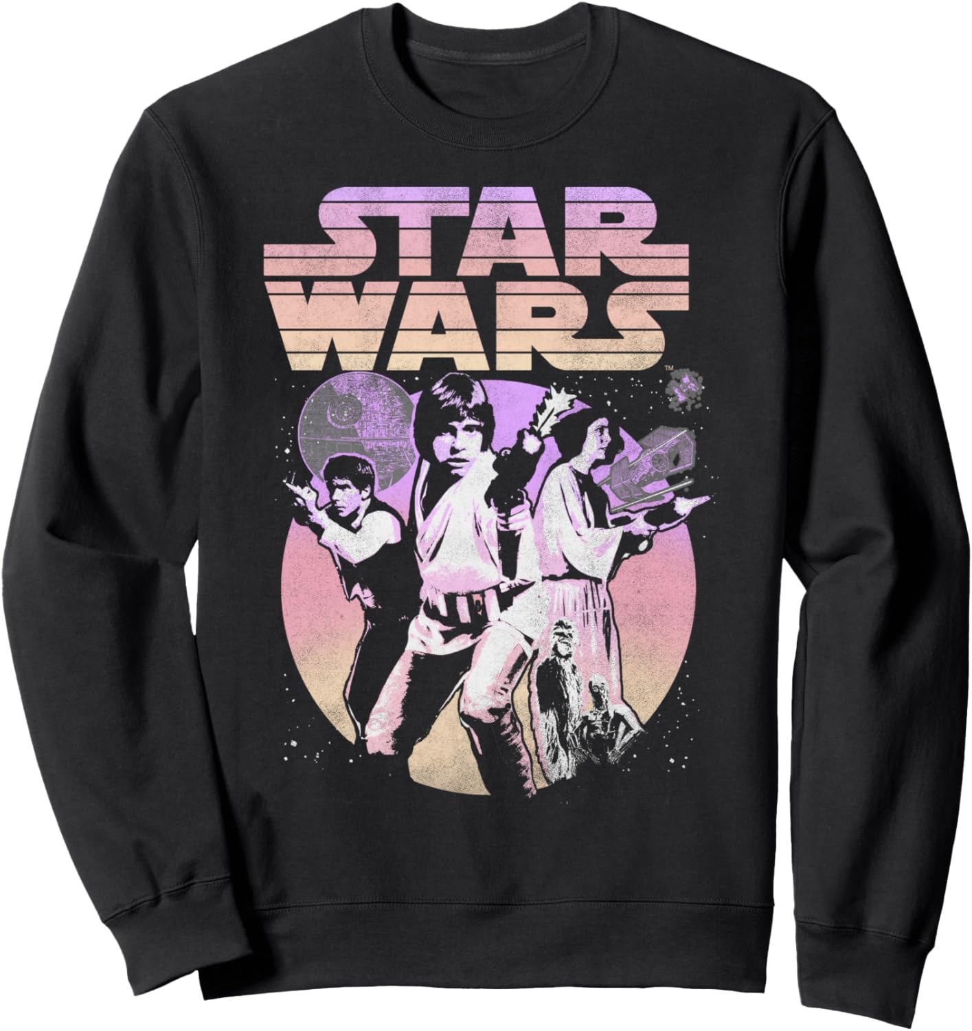 Толстовка с ретро-постером Star Wars Gradient Group, черная, Черный, Толстовка с ретро-постером Star Wars Gradient Group, черная
Толстовка с ретро-постером Star Wars Gradient Group, черная, Черный, Толстовка с ретро-постером Star Wars Gradient Group, черная