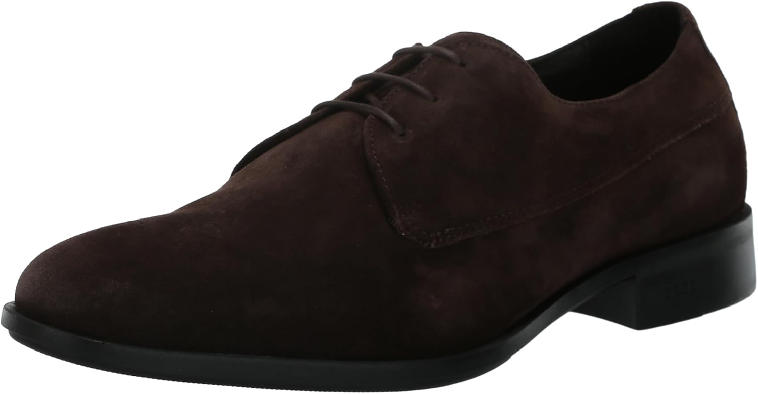 BOSS мужские дерби Colby Smooth Suede на шнурках, Brown Soil
BOSS мужские дерби Colby Smooth Suede на шнурках, Brown Soil