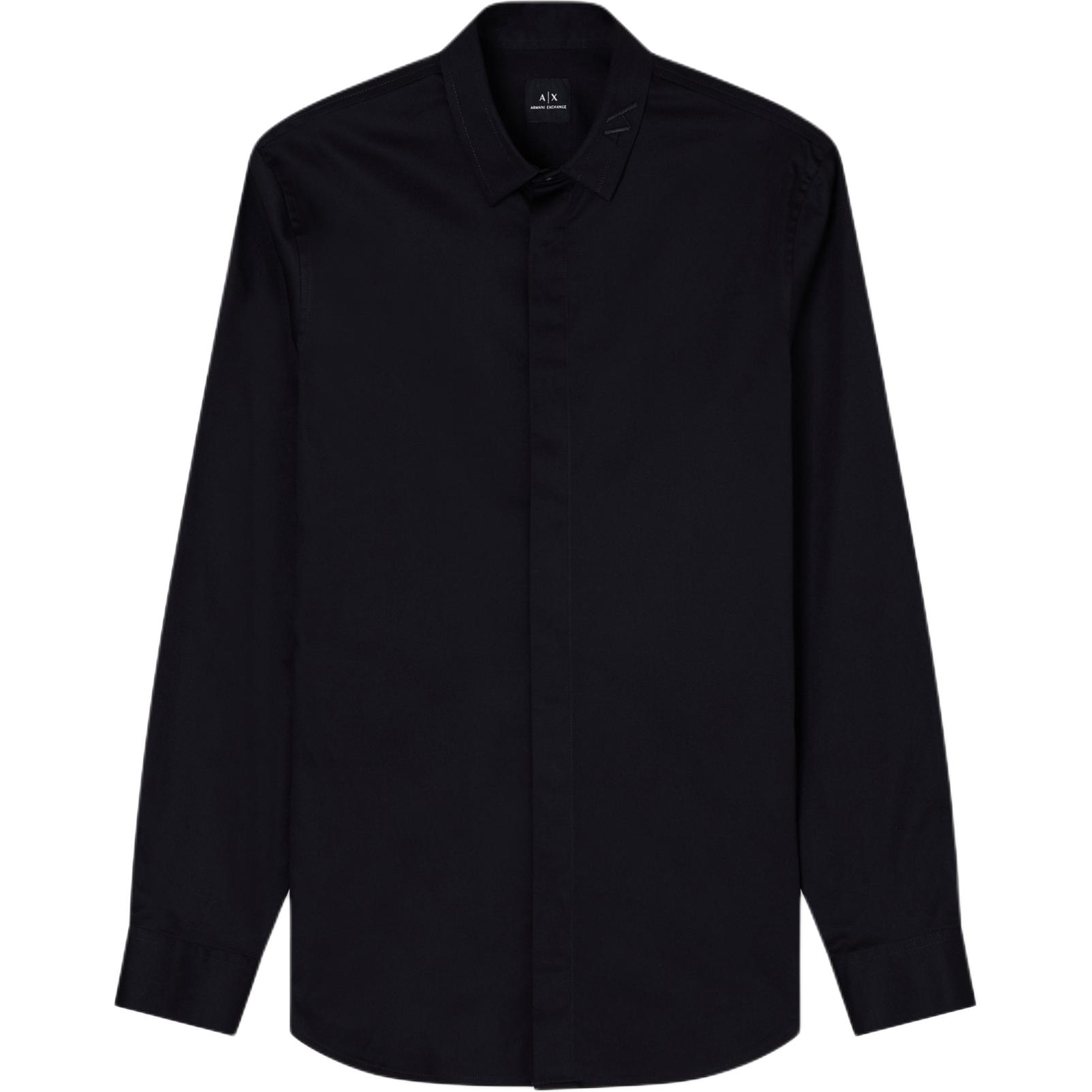 ARMANI EXCHANGE Мужская черная рубашка
ARMANI EXCHANGE Мужская черная рубашка