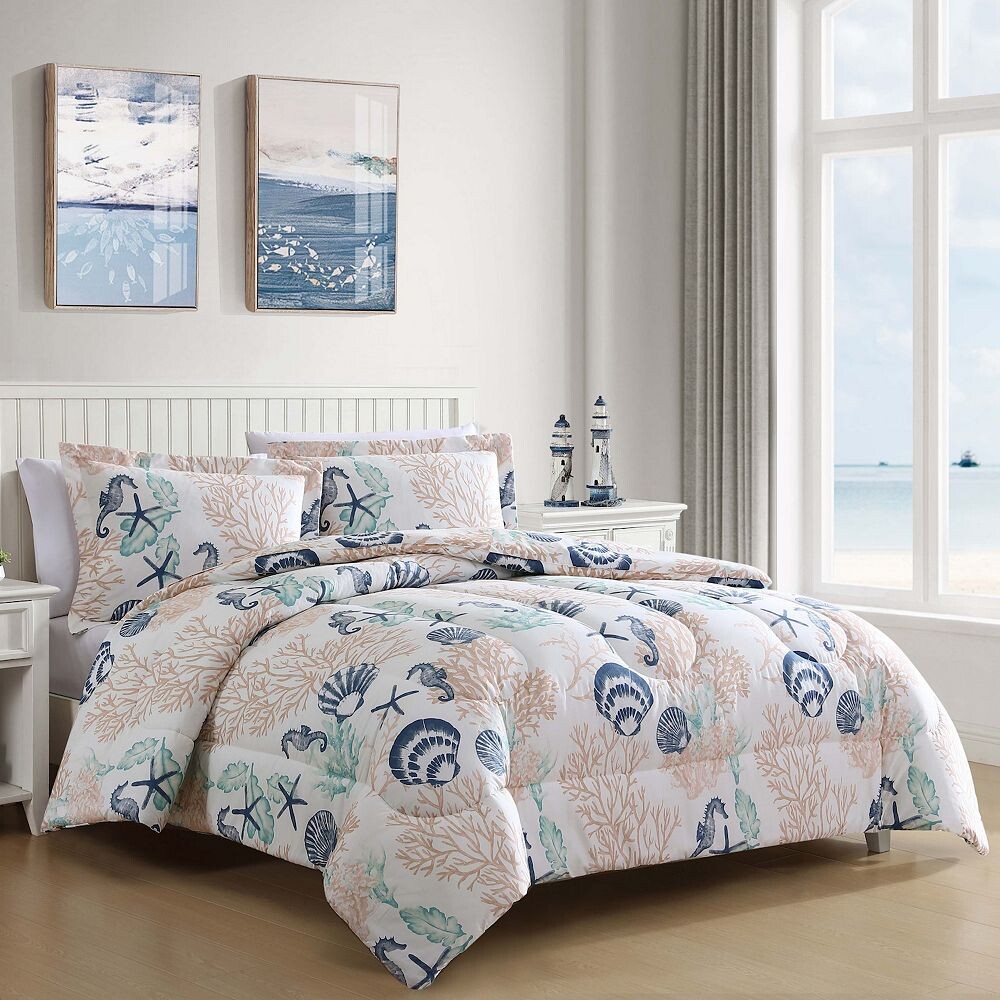 Комплект одеял Coastal из 3 предметов Caribbean Joe Carribean Joe, цвет Seahorse Swimming
Комплект одеял Coastal из 3 предметов Caribbean Joe Carribean Joe, цвет Seahorse Swimming