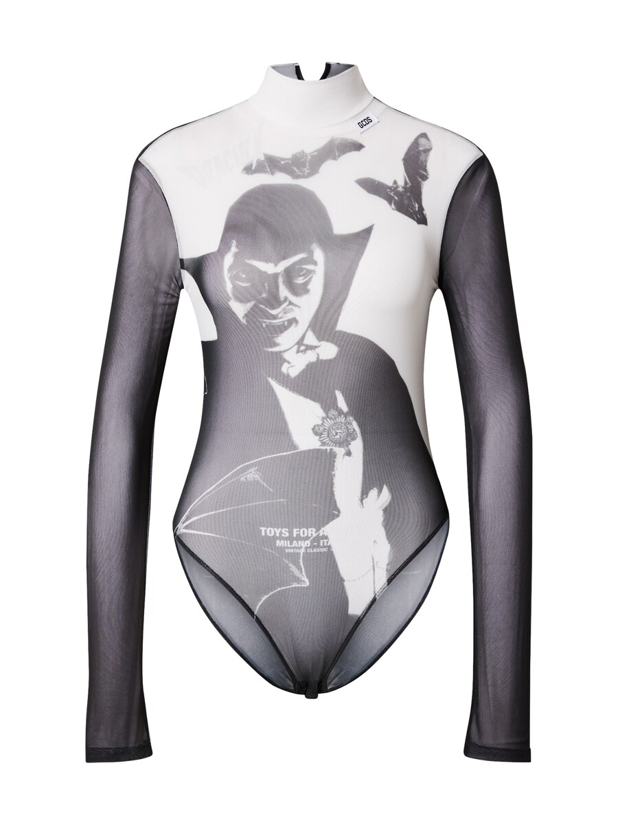 Рубашка-боди GCDS DRACULA, черный/белый
Рубашка-боди GCDS DRACULA, черный/белый