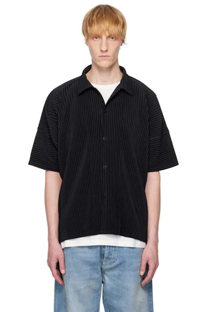 Черная ежемесячная рубашка цвета апреля HOMME PLISSÉ ISSEY MIYAKE
Черная ежемесячная рубашка цвета апреля HOMME PLISSÉ ISSEY MIYAKE
