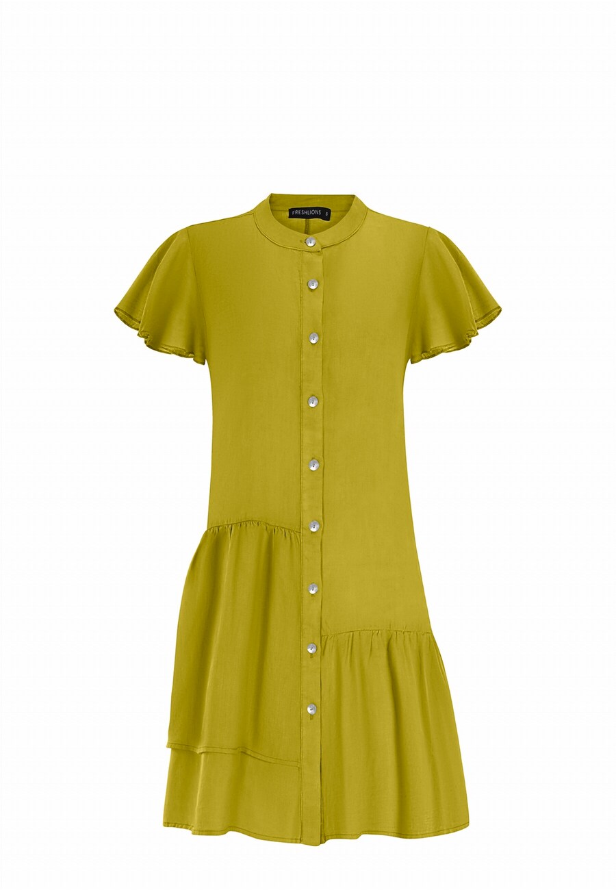 Платье-рубашка FRESHLIONS Jolin, светло-зеленый 
Платье-рубашка FRESHLIONS Jolin, светло-зеленый