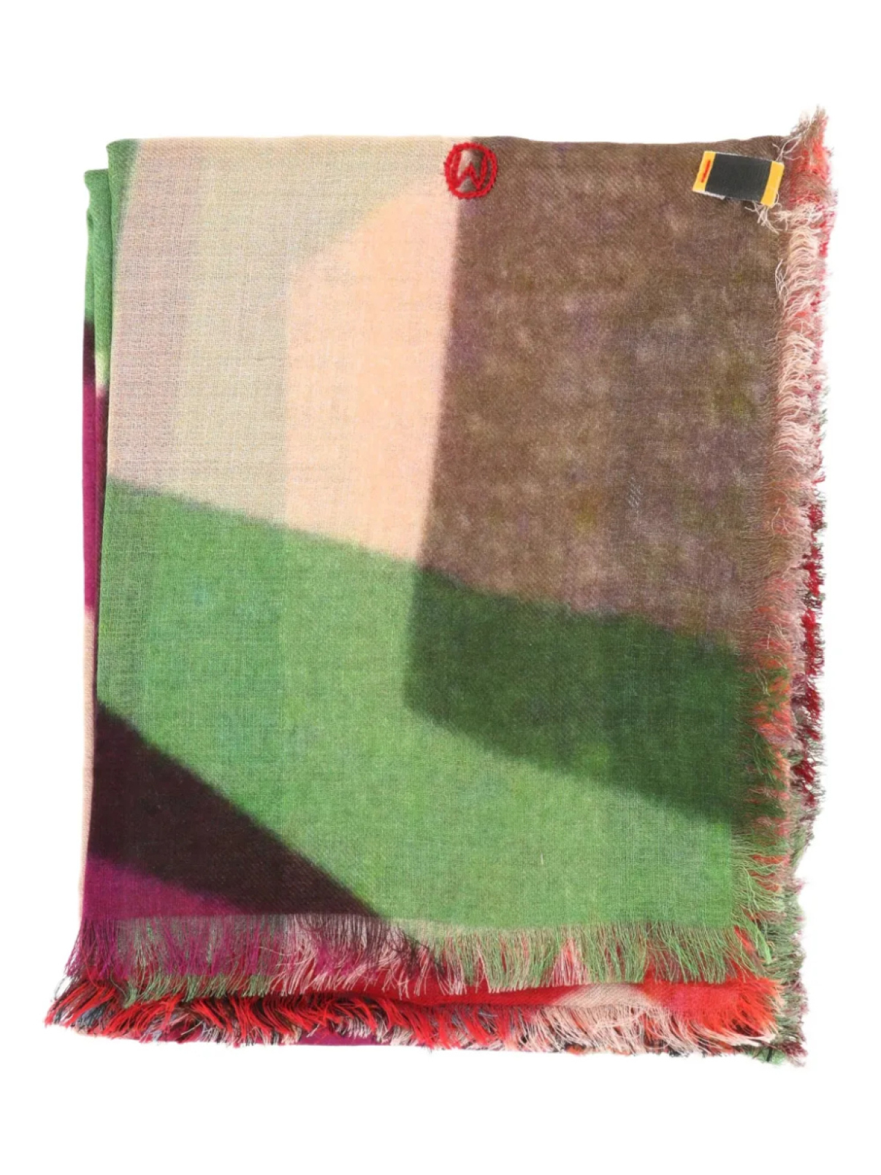 Шарф с геометрическим принтом TALKING WALLS, зеленый
Шарф с геометрическим принтом TALKING WALLS, зеленый