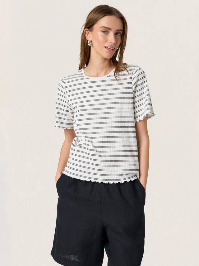 Футболка Eleanora в полоску Soaked In Luxury, Black/White
Футболка Eleanora в полоску Soaked In Luxury, Black/White