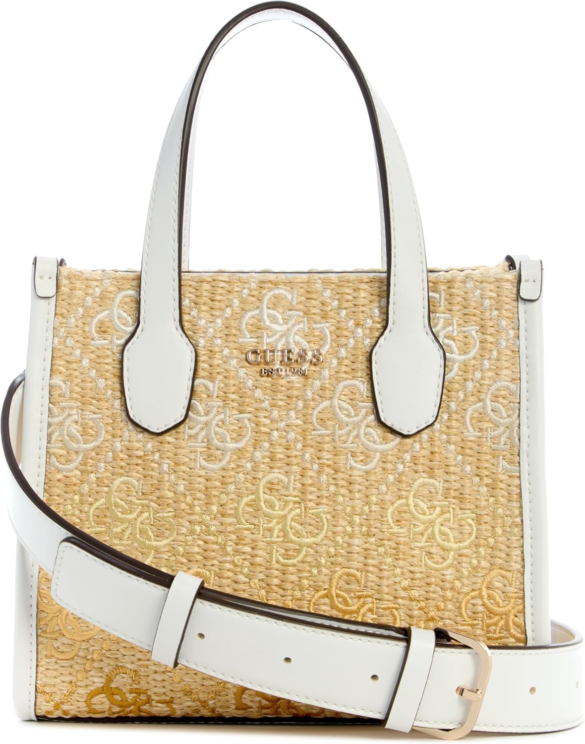 Женская мини-сумка GUESS Silvana 2 Comprtmnt., Cornsilk Logo
Женская мини-сумка GUESS Silvana 2 Comprtmnt., Cornsilk Logo