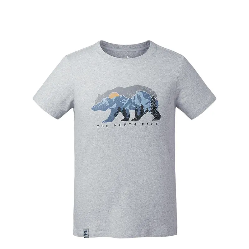 Футболка мужская светло-серая The North Face, серый
Футболка мужская светло-серая The North Face, серый