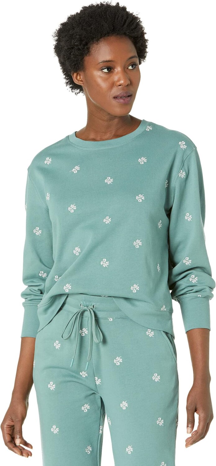 Толстовка Draper James Crew Neck Sweatshirt in Embroidered Viola, цвет Shaded Spruce
Толстовка Draper James Crew Neck Sweatshirt in Embroidered Viola, цвет Shaded Spruce