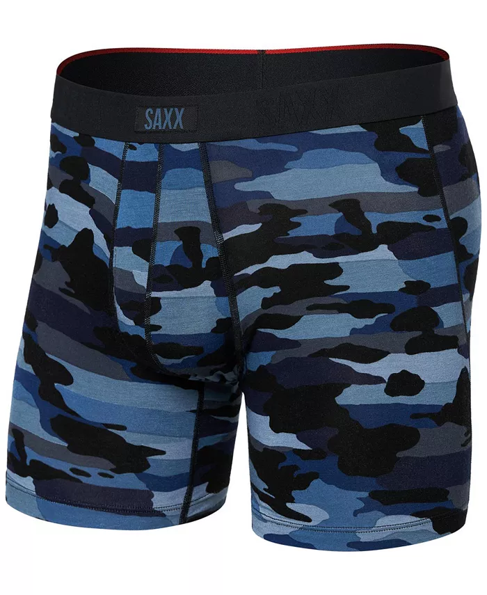 Мужские боксеры Vibe Xtra Slim-Fit с принтом SAXX, синий 
Мужские боксеры Vibe Xtra Slim-Fit с принтом SAXX, синий