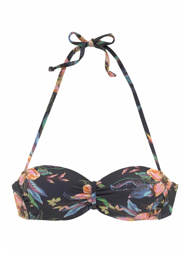 Верх бикини LASCANA, цвет anthrazit/bedruckt
Верх бикини LASCANA, цвет anthrazit/bedruckt