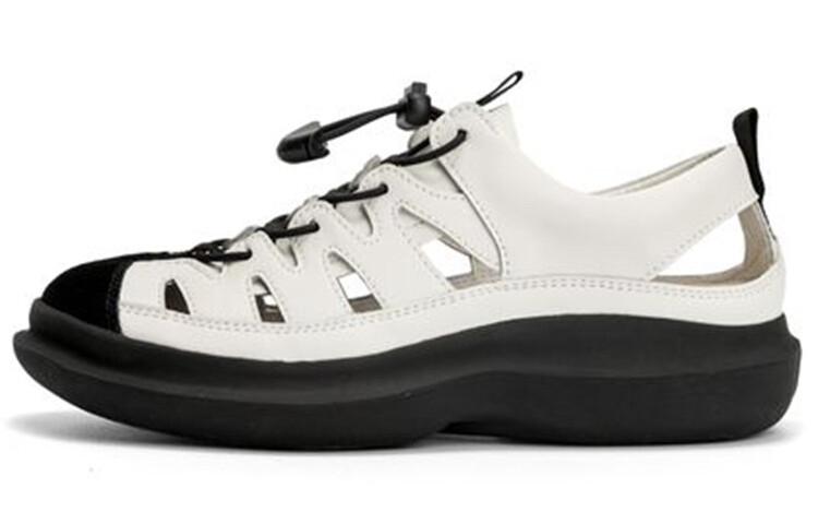 Мюли женские Q.Vonton, белый/черный 
Мюли женские Q.Vonton, белый/черный