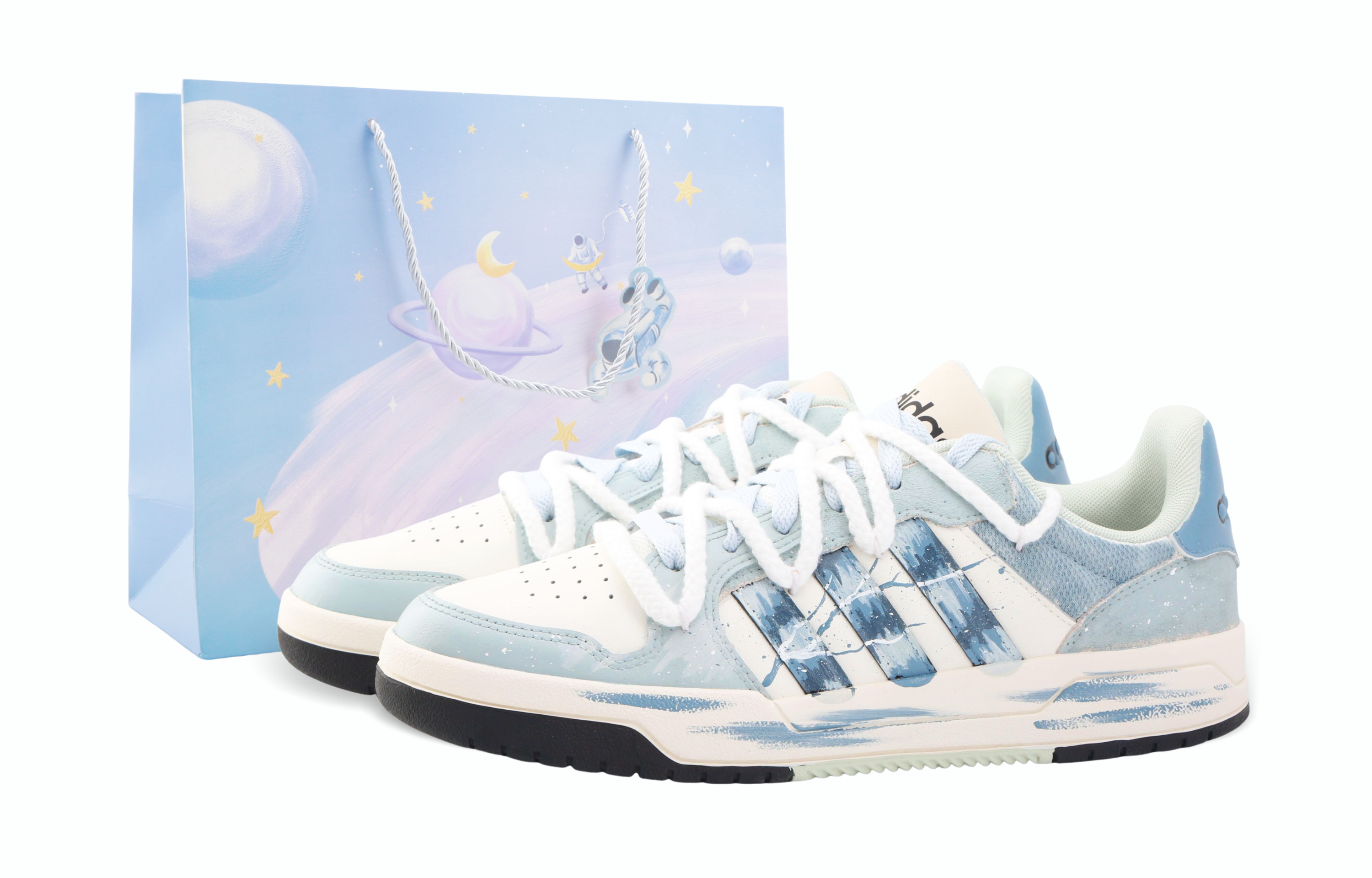 Adidas Neo Кроссовки для скейтбординга Entrap Drippy Nude Shadow с низким верхом, устойчивые к истиранию, унисекс, сине-белые
Adidas Neo Кроссовки для скейтбординга Entrap Drippy Nude Shadow с низким верхом, устойчивые к истиранию, унисекс, сине-белые