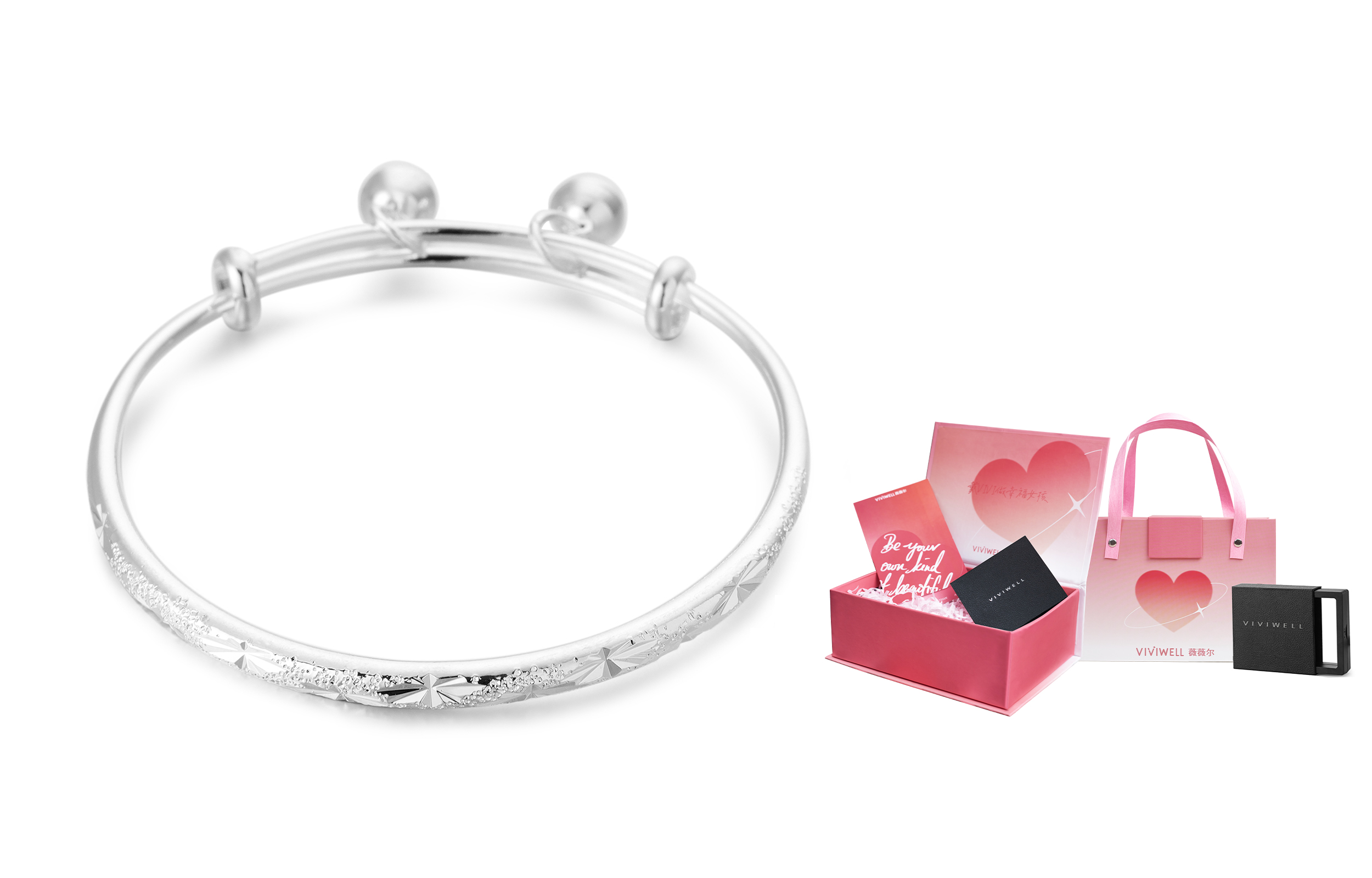 Нишевые дизайнерские браслеты для женщин VIVIWELL, Copper-Plated Bell Model + Heartbeat Supreme Gift Box
Нишевые дизайнерские браслеты для женщин VIVIWELL, Copper-Plated Bell Model + Heartbeat Supreme Gift Box