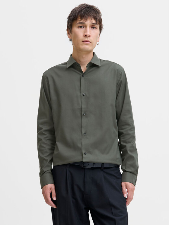 Рубашка slim fit Parker 12227385 Jack & Jones, зеленый
Рубашка slim fit Parker 12227385 Jack & Jones, зеленый