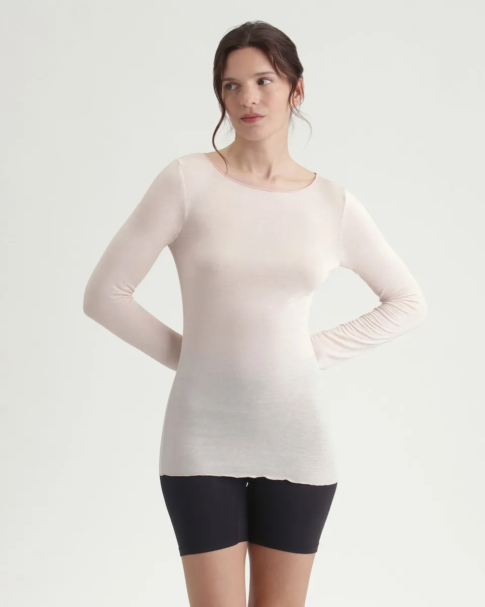 Термальная футболка с лодочкой x Inès de la Fressange Dim, розовый
Термальная футболка с лодочкой x Inès de la Fressange Dim, розовый