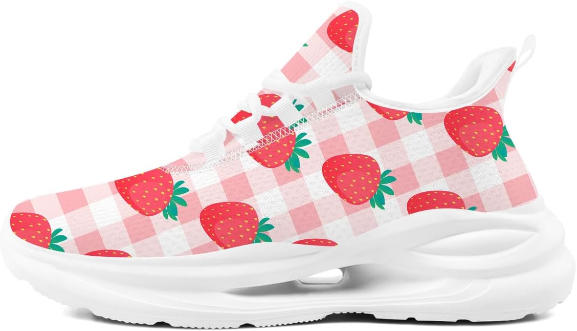 Женские кроссовки Strawberry, розовые спортивные обувь для бега, тенниса и ходьбы Generic
Женские кроссовки Strawberry, розовые спортивные обувь для бега, тенниса и ходьбы Generic