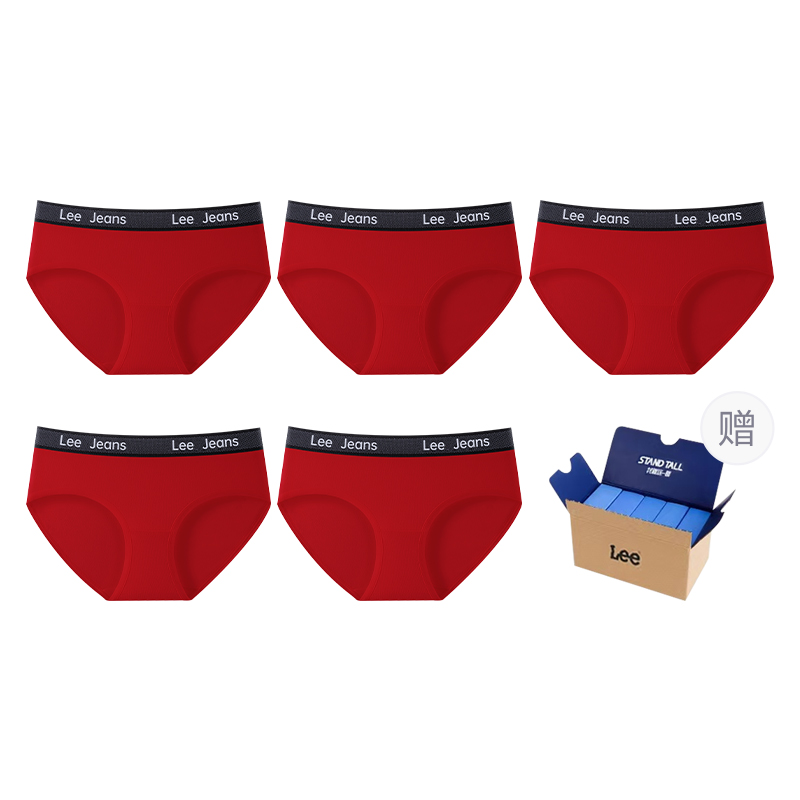 Классические трусы 101 для женщин упаковка 5 штук Lee, красный
Классические трусы 101 для женщин упаковка 5 штук Lee, красный