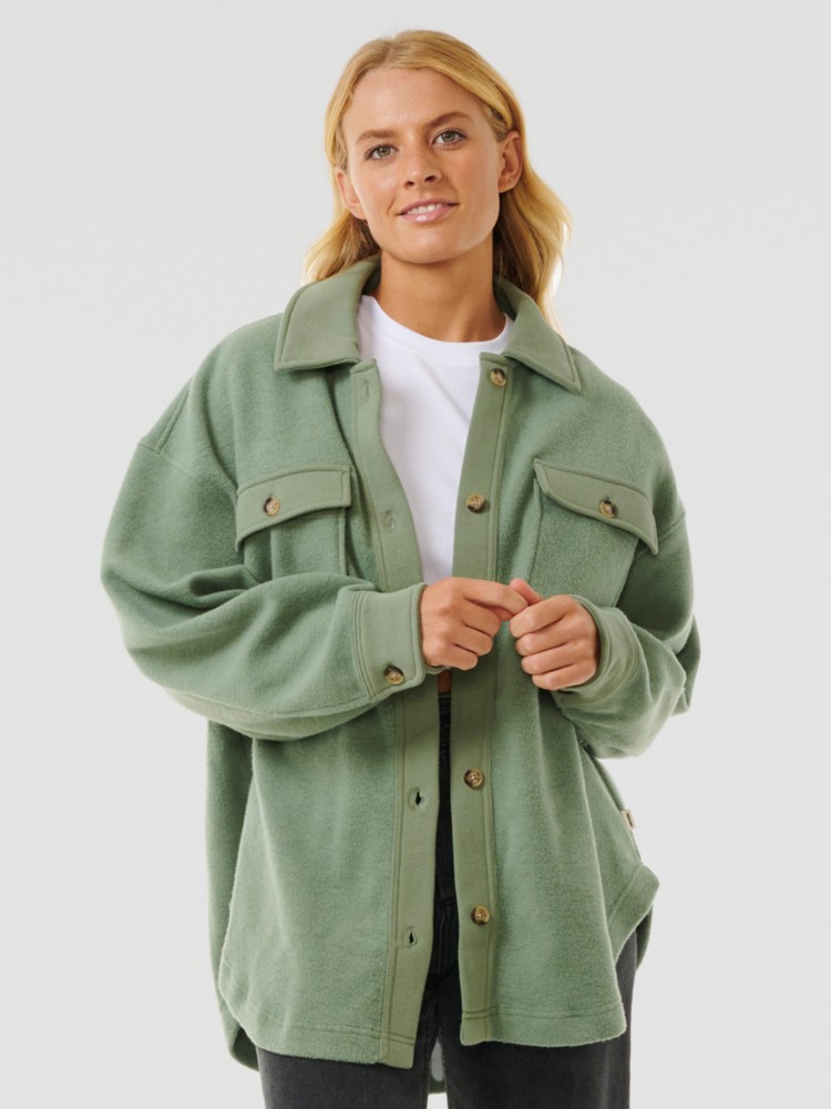 Куртка Rip Curl High Tide Fleece Shacket Jacke, sage
Куртка Rip Curl High Tide Fleece Shacket Jacke, sage