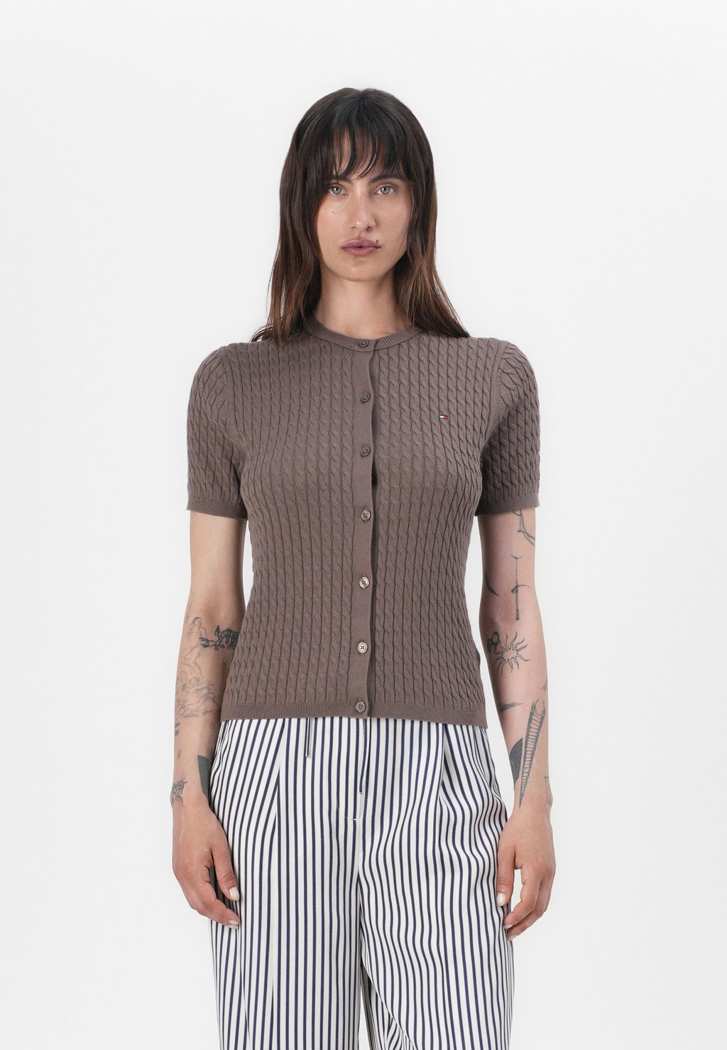 Кардиган CABLE CARDI Tommy Hilfiger, черный
Кардиган CABLE CARDI Tommy Hilfiger, черный