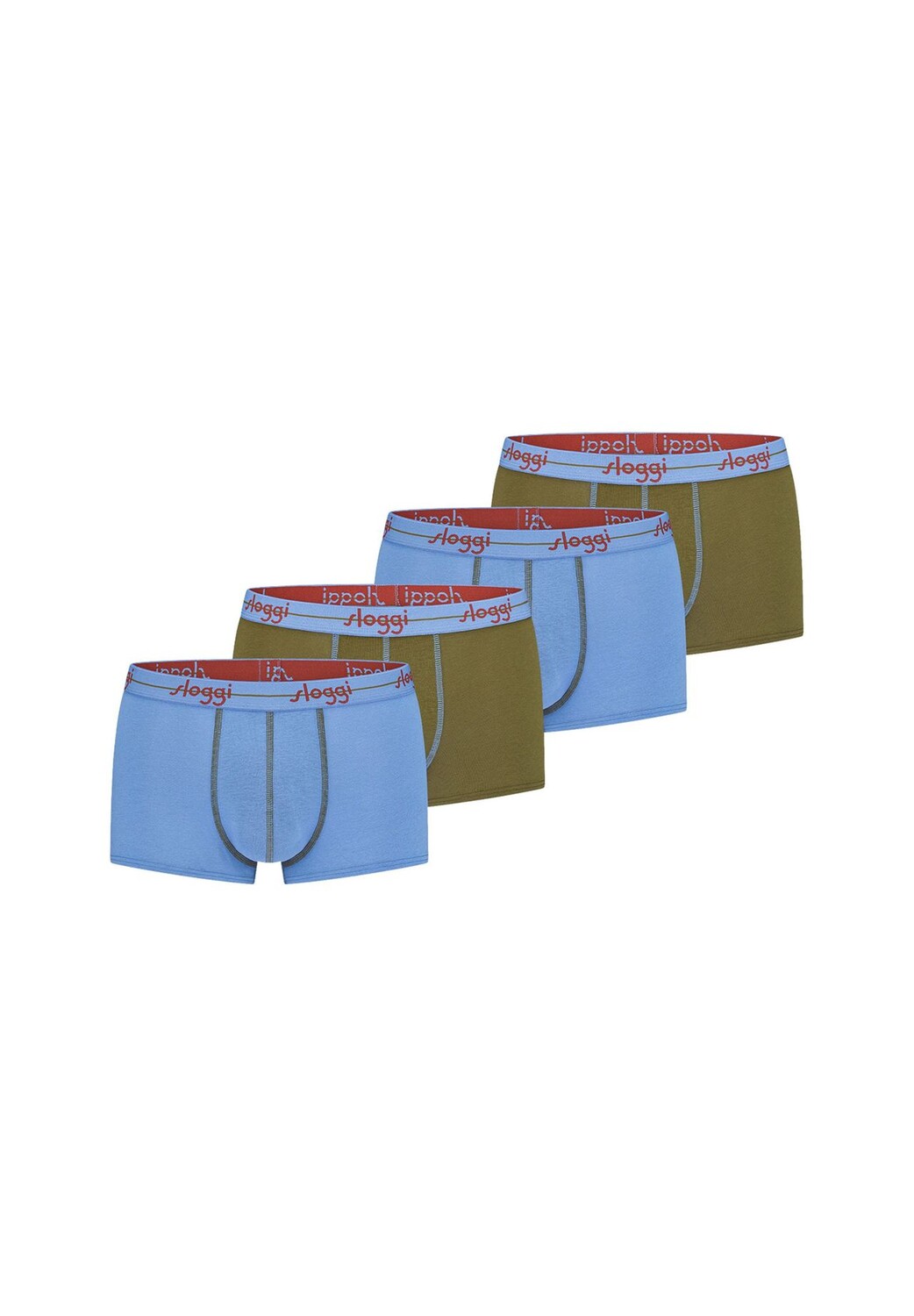 Набор шорт/брюк Hipster из 4 мужчин Начало Sloggi, цвет Blau / Gr_n
Набор шорт/брюк Hipster из 4 мужчин Начало Sloggi, цвет Blau / Gr_n