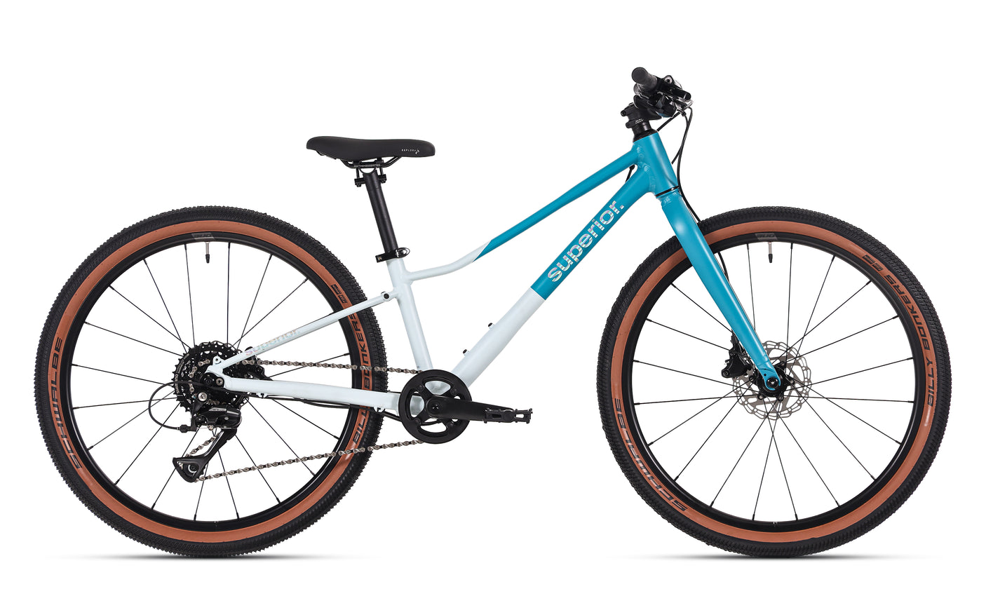 Детский велосипед Superior f.l.y. 24 (2026) - 24 дюймов kinderfahrrad - matte teal
Детский велосипед Superior f.l.y. 24 (2026) - 24 дюймов kinderfahrrad - matte teal