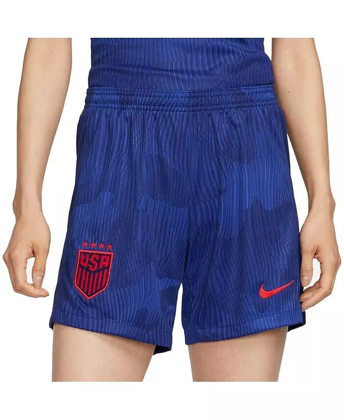 Женские синие шорты USWNT 2023 Away Stadium Nike
Женские синие шорты USWNT 2023 Away Stadium Nike