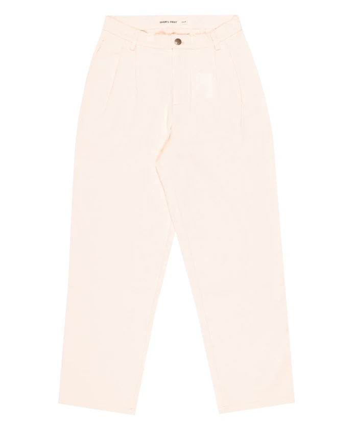 Прямые джинсы из саржи с фирменной пуговицей Bram'S Fruit, бежевый
Прямые джинсы из саржи с фирменной пуговицей Bram'S Fruit, бежевый