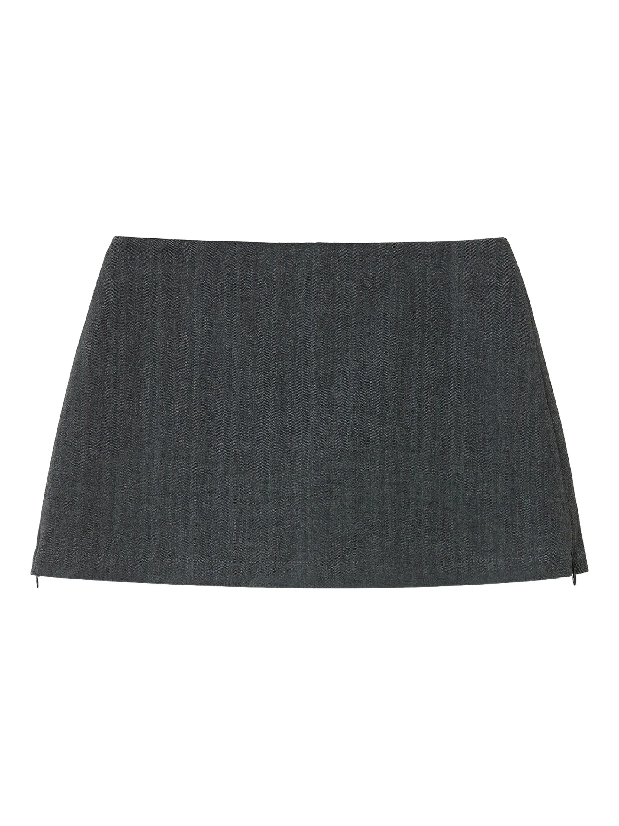 Мини-юбка на молнии B+Ab, серый
Мини-юбка на молнии B+Ab, серый