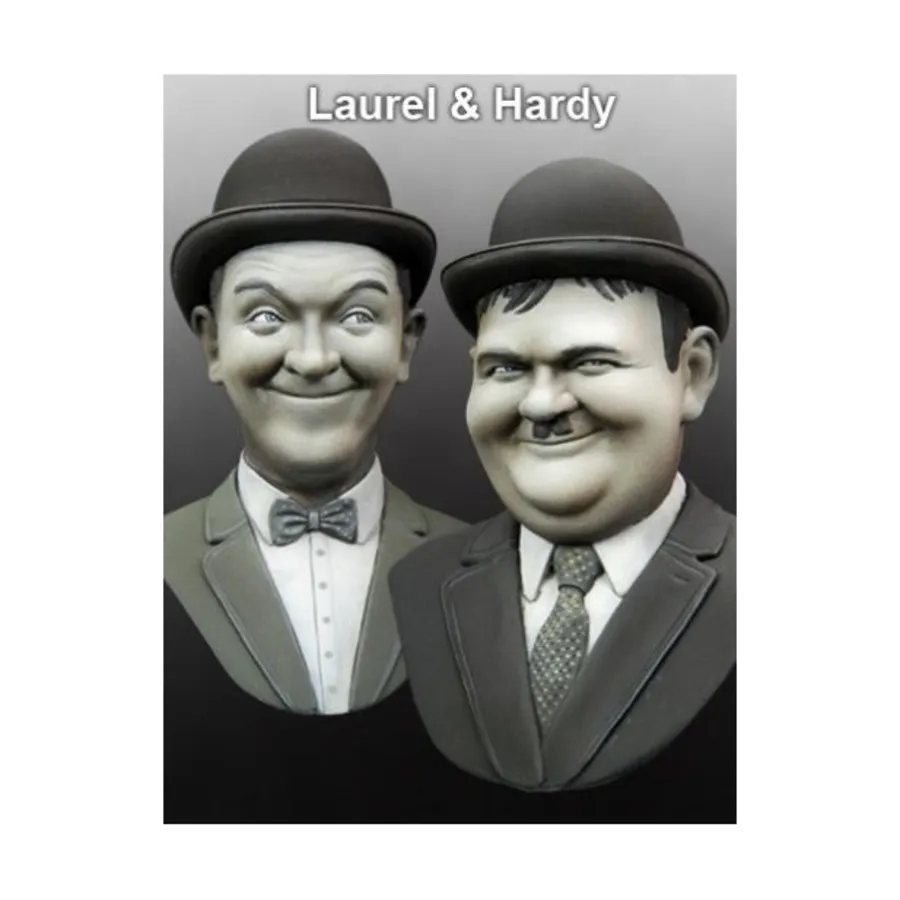 Лорел и Харди, Busts to Scale (1:12)
Лорел и Харди, Busts to Scale (1:12)