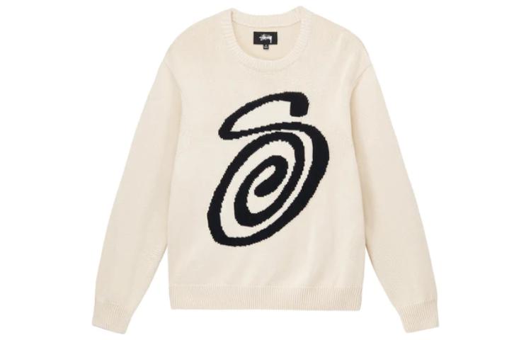 Свитер Curly S Stussy, экрю
Свитер Curly S Stussy, экрю