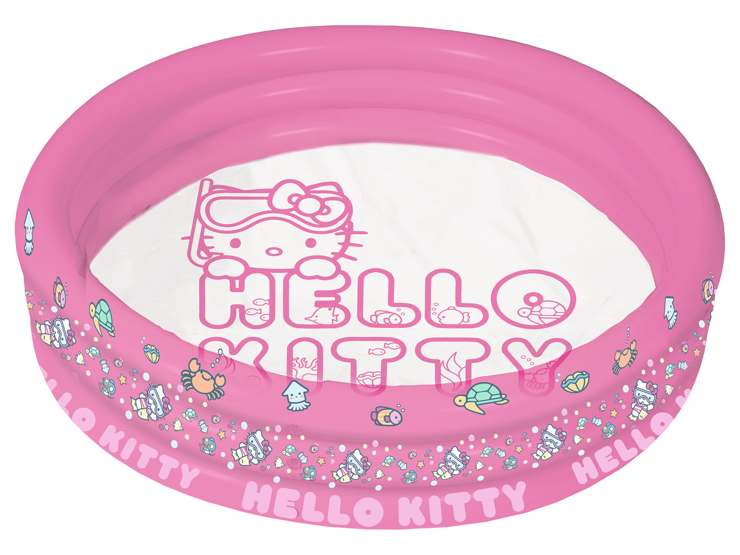 Бассейн Hello Kitty с 3 кольцами, розовый прозрачный, 122 x 23 см
Бассейн Hello Kitty с 3 кольцами, розовый прозрачный, 122 x 23 см