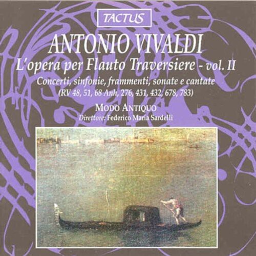 CD диск Vivaldi / Sardelli / Fedi: Works for Transverse Flute 2
CD диск Vivaldi / Sardelli / Fedi: Works for Transverse Flute 2