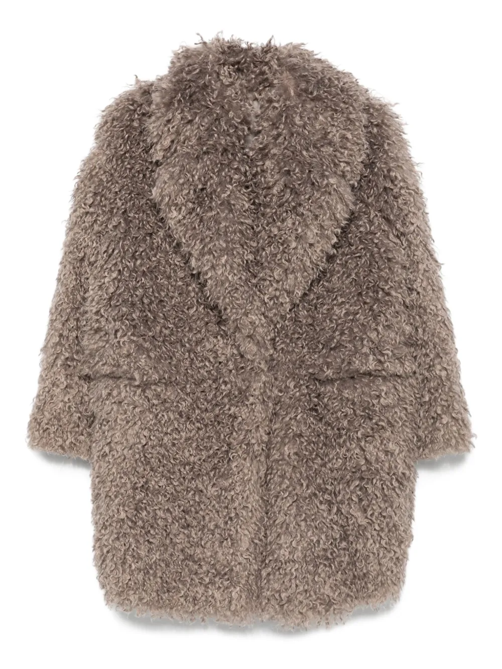 Пальто с лацканами из искусственного меха TAGLIATORE, нейтральный
Пальто с лацканами из искусственного меха TAGLIATORE, нейтральный