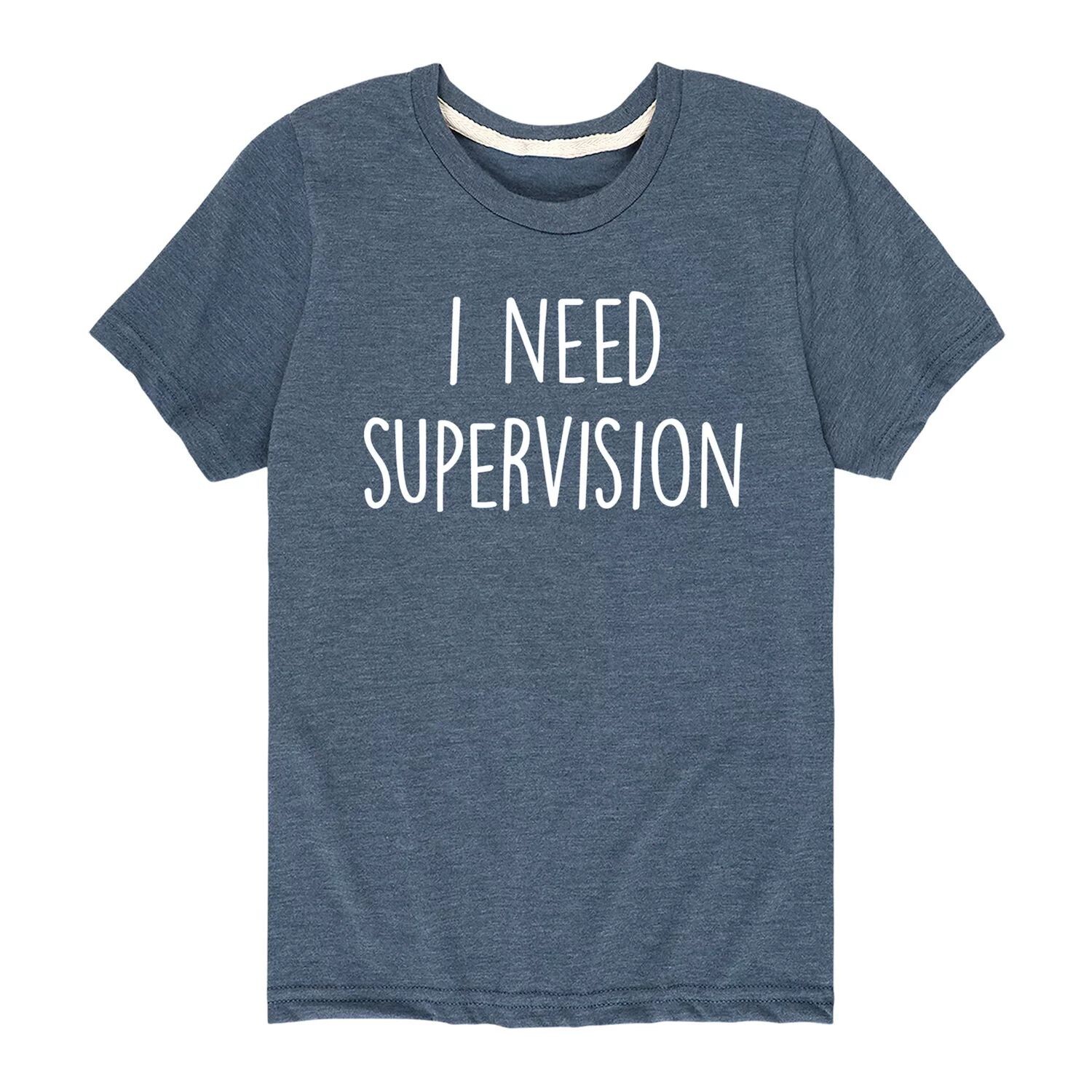 Футболка с рисунком «Мне нужен надзор» для мальчиков 8–20 лет Licensed Character
Футболка с рисунком «Мне нужен надзор» для мальчиков 8–20 лет Licensed Character