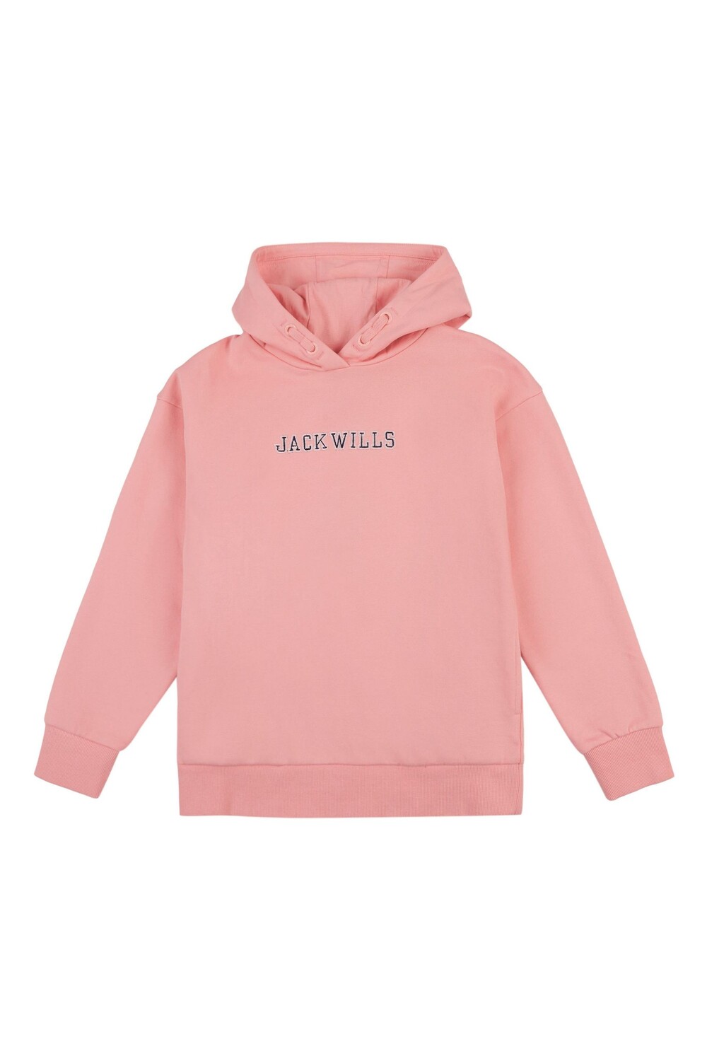 Розовая толстовка оверсайз в университетском стиле Jack Wills, розовый 
Розовая толстовка оверсайз в университетском стиле Jack Wills, розовый