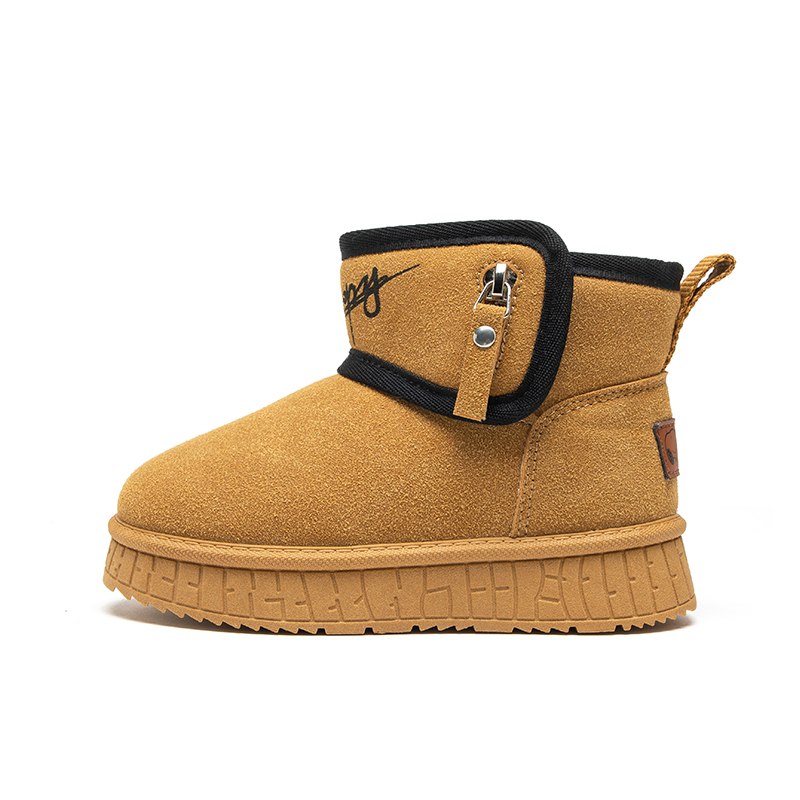 Нескользящие теплые детские ботинки средней высоты SNOOPY, хаки
Нескользящие теплые детские ботинки средней высоты SNOOPY, хаки