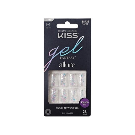 Набор гелевых Fantasy Allure Medium Nails Glue-On Sculpted, 28 предметов — How Dazzling, Kiss
Набор гелевых Fantasy Allure Medium Nails Glue-On Sculpted, 28 предметов — How Dazzling, Kiss