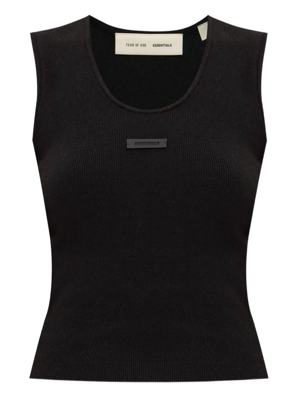 Топ в рубчик без рукавов FEAR OF GOD ESSENTIALS, черный
Топ в рубчик без рукавов FEAR OF GOD ESSENTIALS, черный