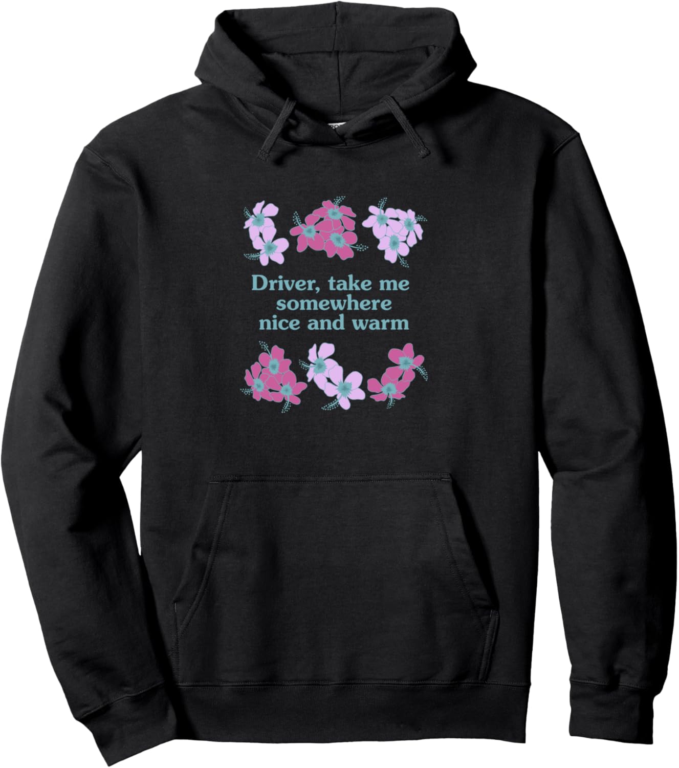 Худи Driver, Take Me Somewhere Nice And Warm Flowers, черный Trendy Apparel
Худи Driver, Take Me Somewhere Nice And Warm Flowers, черный Trendy Apparel