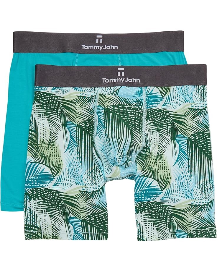Боксеры Tommy John 6" Boxer Brief, цвет Baltic/Aqua Palm Shadow
Боксеры Tommy John 6" Boxer Brief, цвет Baltic/Aqua Palm Shadow