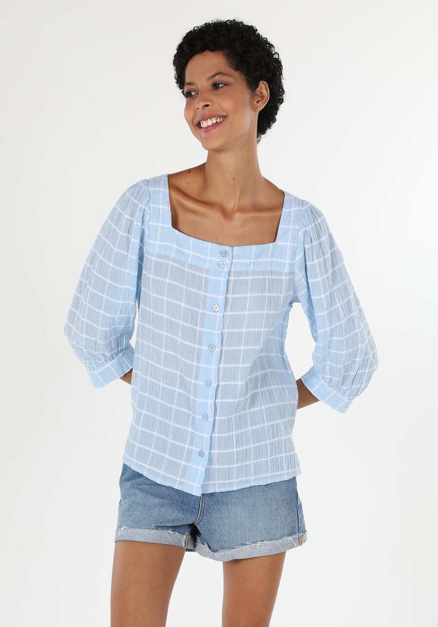 Блуза Colin's, Pastel Blue
Блуза Colin's, Pastel Blue