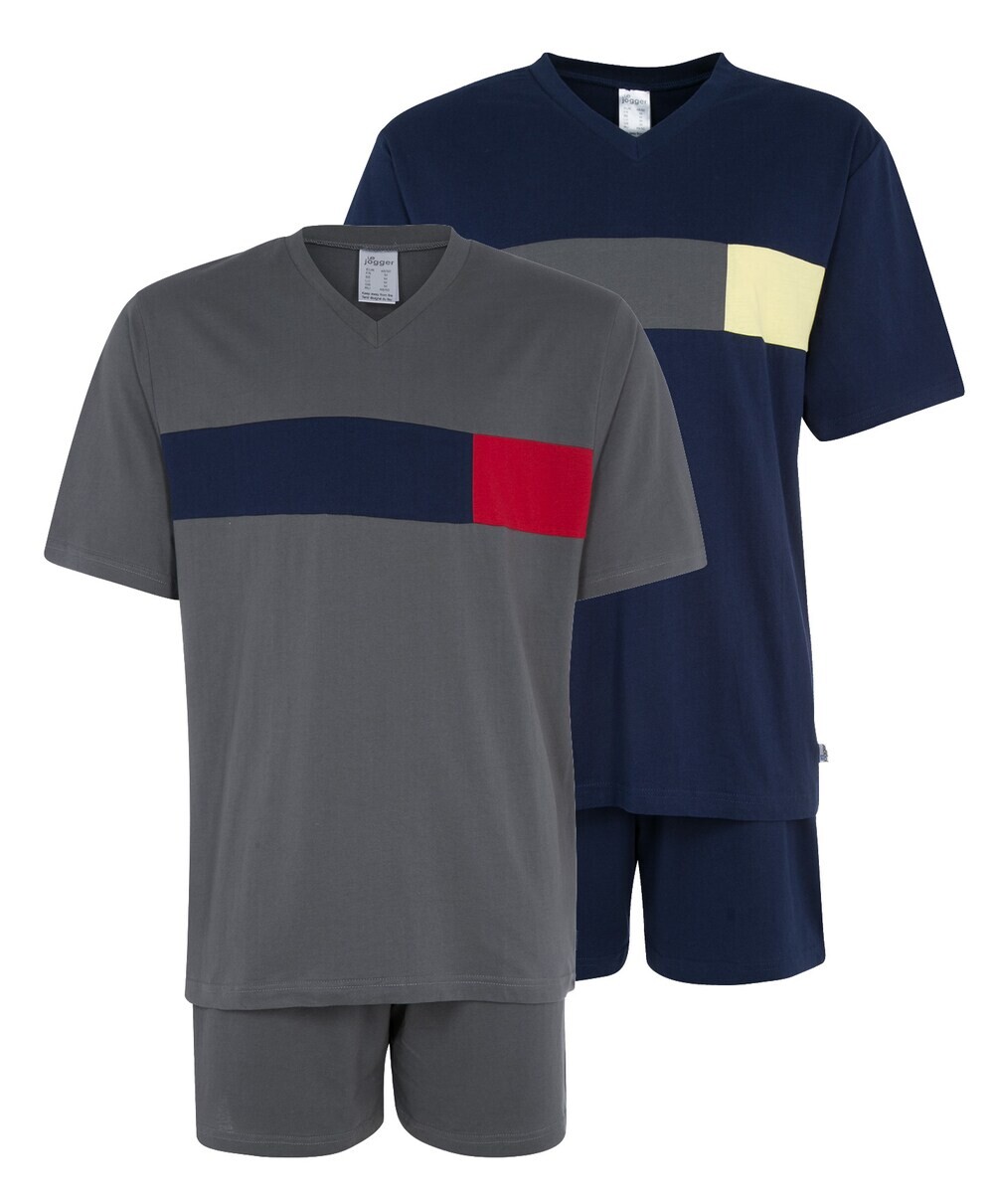 Короткая пижама LE JOGGER, серо-голубой
Короткая пижама LE JOGGER, серо-голубой