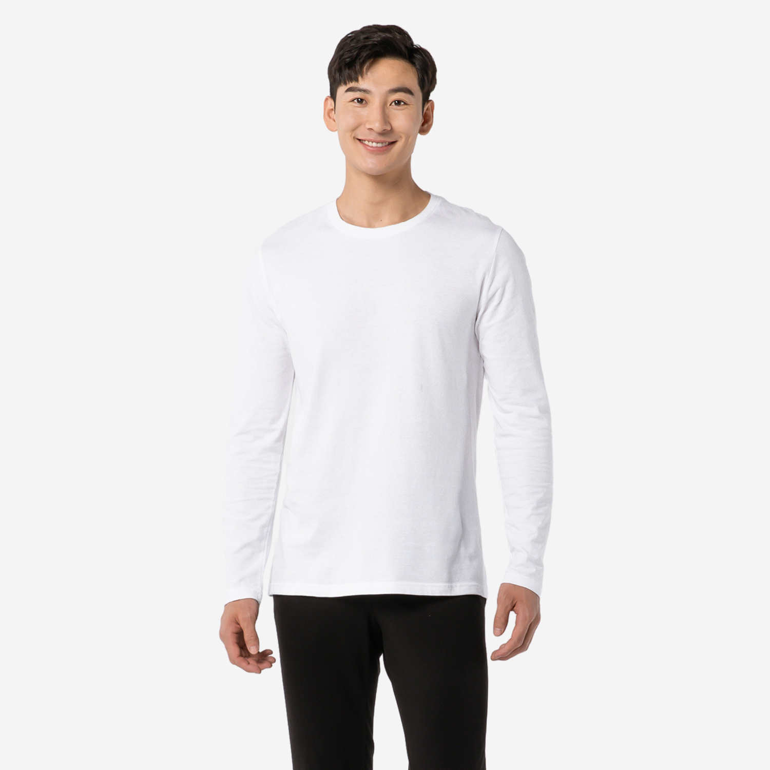 Мужская базовая футболка для фитнеса с длинным рукавом Domyos 100
Мужская базовая футболка для фитнеса с длинным рукавом Domyos 100