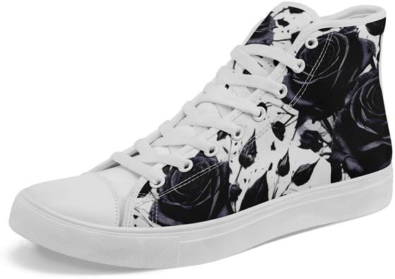 Высокие кеды AWSOLE с черепом из холщовой ткани для мужчин и женщин, шнуровка, модная унисекс, с рисунком пламени, повседневные плоские туфли, черные и белые
Высокие кеды AWSOLE с черепом из холщовой ткани для мужчин и женщин, шнуровка, модная унисекс, с рисунком пламени, повседневные плоские туфли, черные и белые