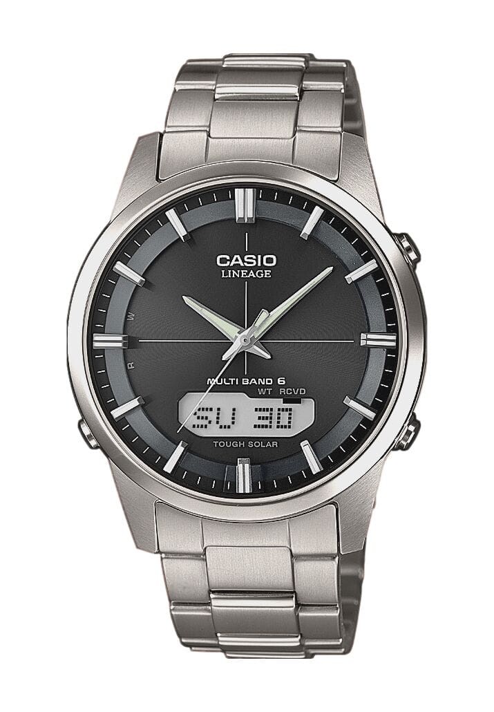 Мужские радиоуправляемые солнечные часы LCW-M170TD-1A CASIO, серебро
Мужские радиоуправляемые солнечные часы LCW-M170TD-1A CASIO, серебро