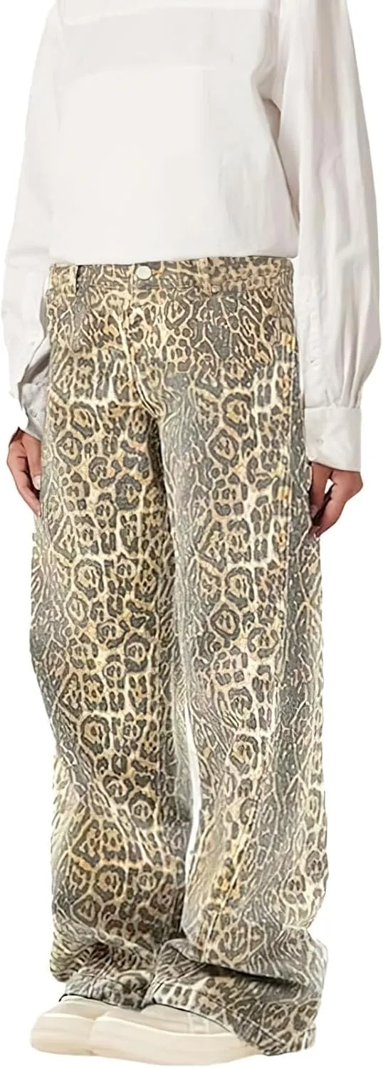 Джинсы с леопардовым принтом Dicusph
Джинсы с леопардовым принтом Dicusph