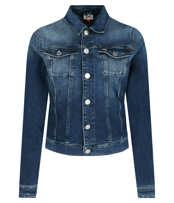 Джинсовая куртка Вивианна Slim fit Tommy Jeans, синий 
Джинсовая куртка Вивианна Slim fit Tommy Jeans, синий