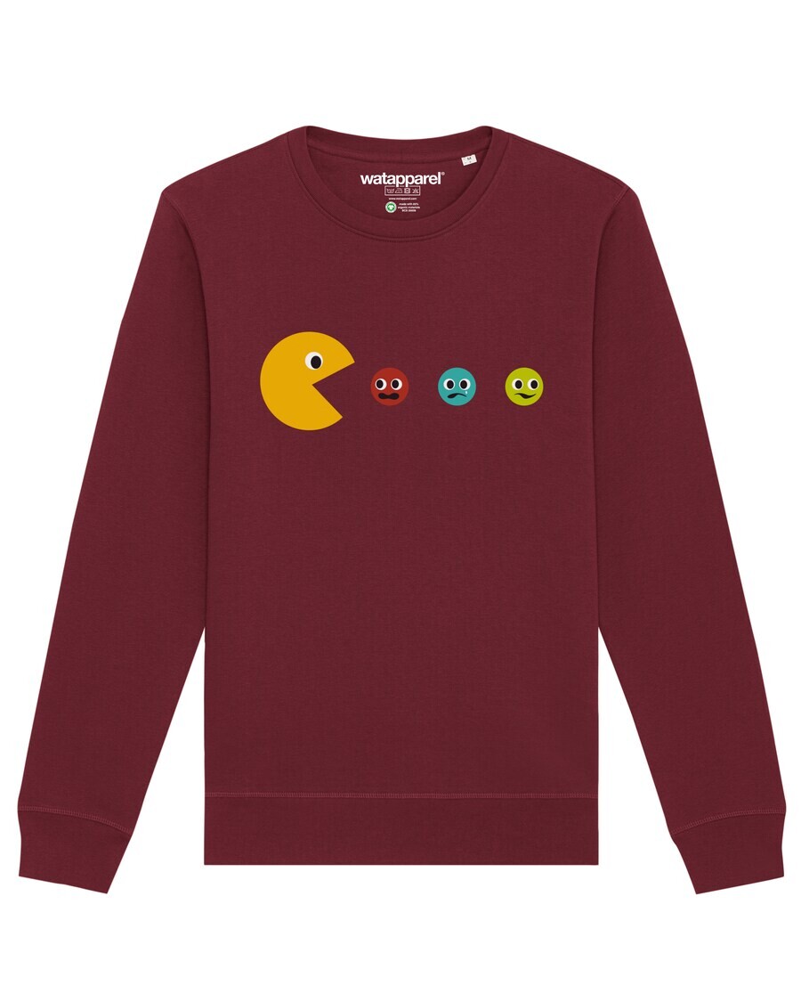 Свитер Watapparel Sweatshirt Pacmännchen, бордовый
Свитер Watapparel Sweatshirt Pacmännchen, бордовый